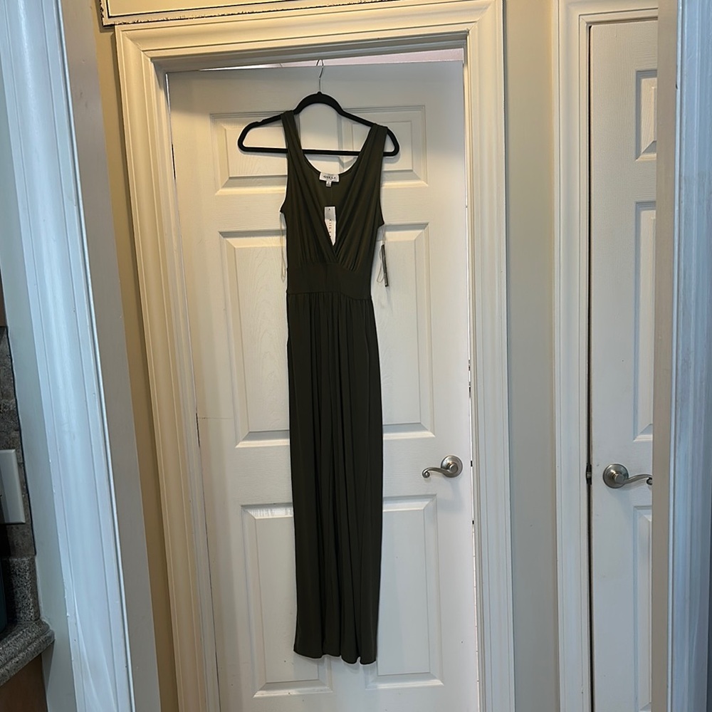 Gilli Black Halter Jumpsuit Wedding Guest